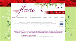 Desktop Screenshot of passionfleurie.fr